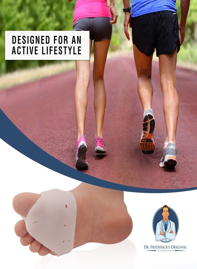 Dr. Frederick's Original Deluxe Ball of Foot Cushions & Bunion Pad - 2 Pieces - Foot Pads to Help Relieve Hallux Valgus, Tailor's Bunion, and Forefoot Pain - Get Back to Your Active Lifestyle - Image 3